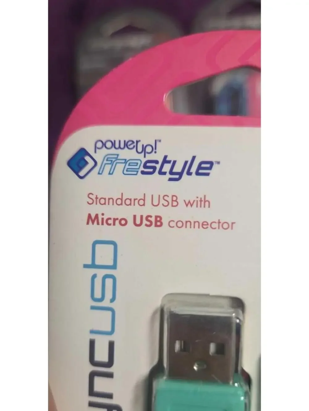 Set of 4 Trendiez Micro USB to USB Braided Charging Cables 3FT Mixed Colors NEW